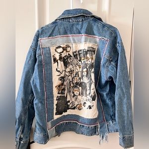 Zara Blue Denim Jacket
